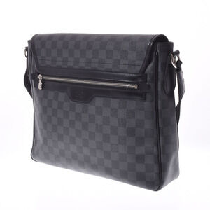 Louis Vuitton Black Damier Canvas Gray Graphite Bag Shoulder Daniel